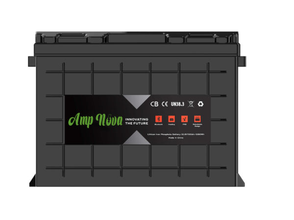Amp Nova 12.8V 100Ah Lead Acid Replacement Battery