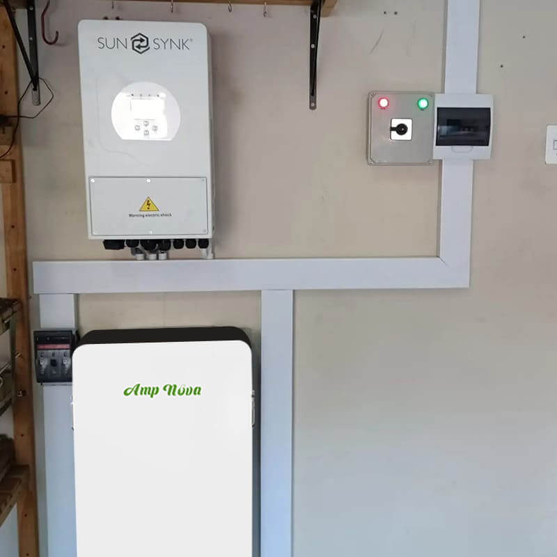 Wall Mounted LifePO4 Battery Projects - Solar Battery Manufacturer
