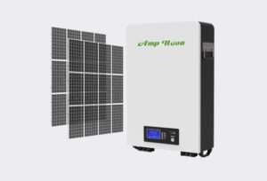 Wall mounted solar battery