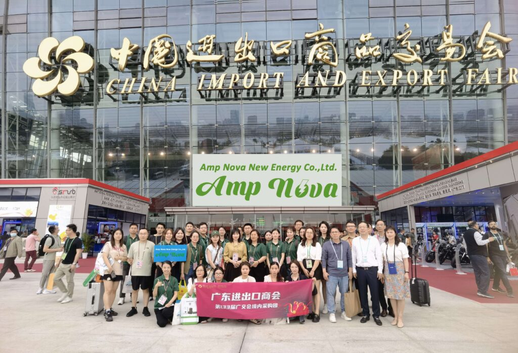 Đội ngũ Amp Nova tại Hội chợ Canton