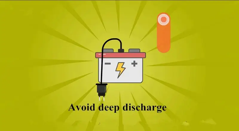 Las baterías LiFePO4 evitan la descarga profunda