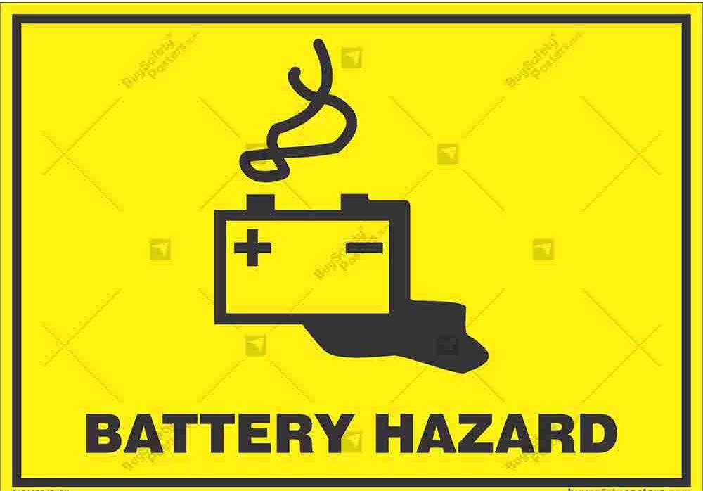 fiação de baterias em perigo paralelo