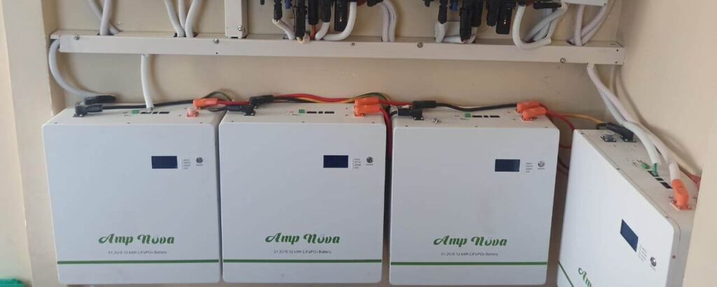 Amp Nova 5.12KWh solar energy storage system