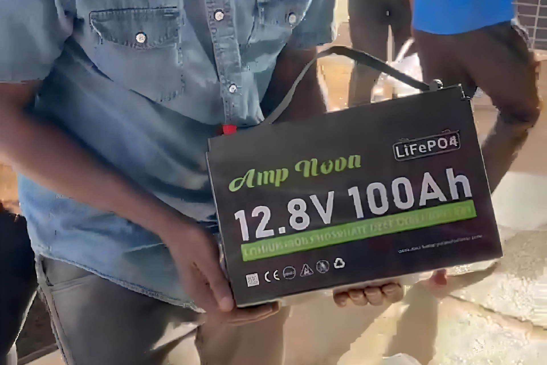 Pin 12.8V 100Ah