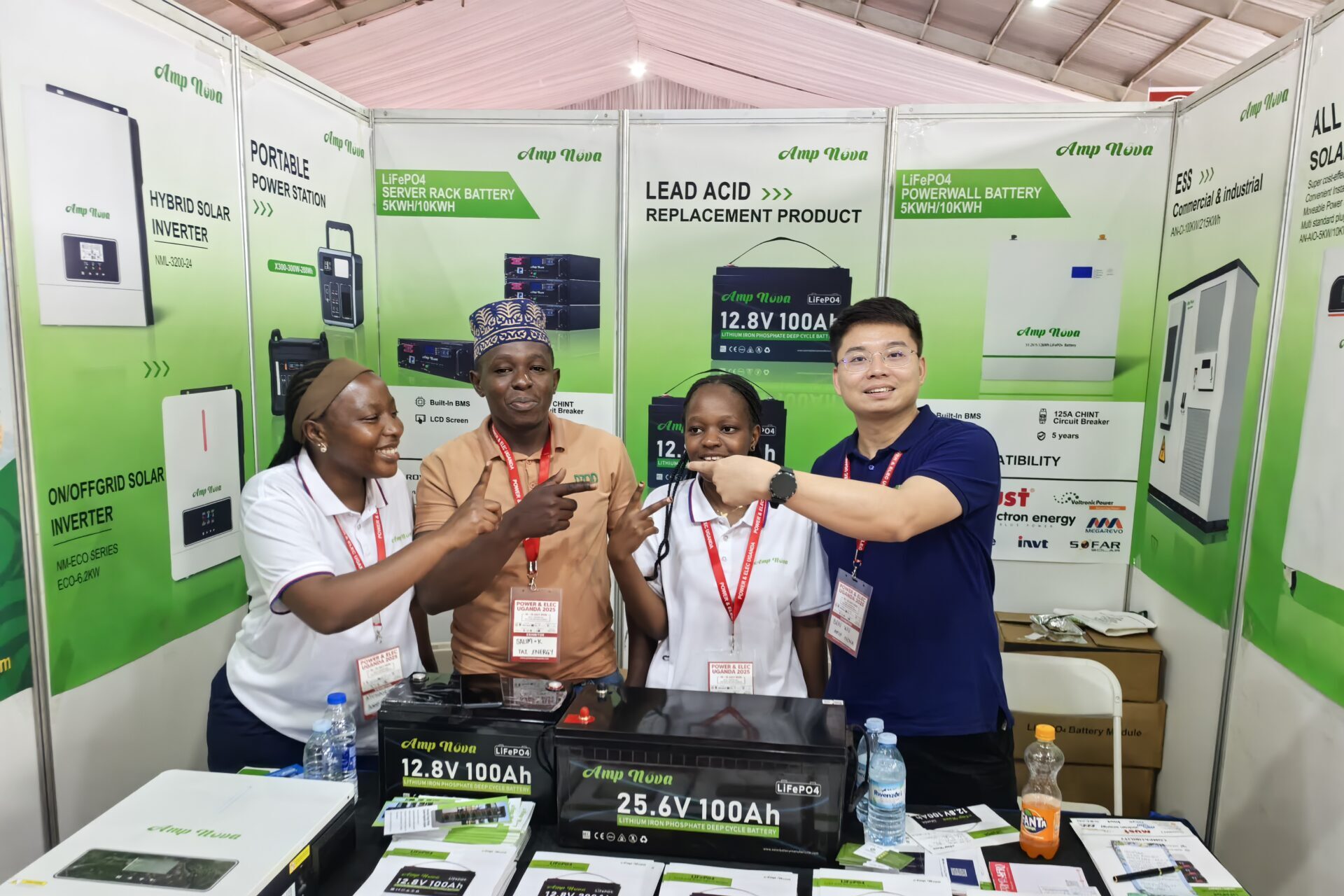 Amp Nova Uganda Team